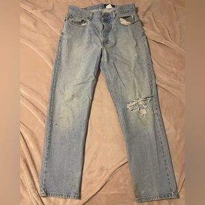 Eddie Bauer vintage distressed denim
